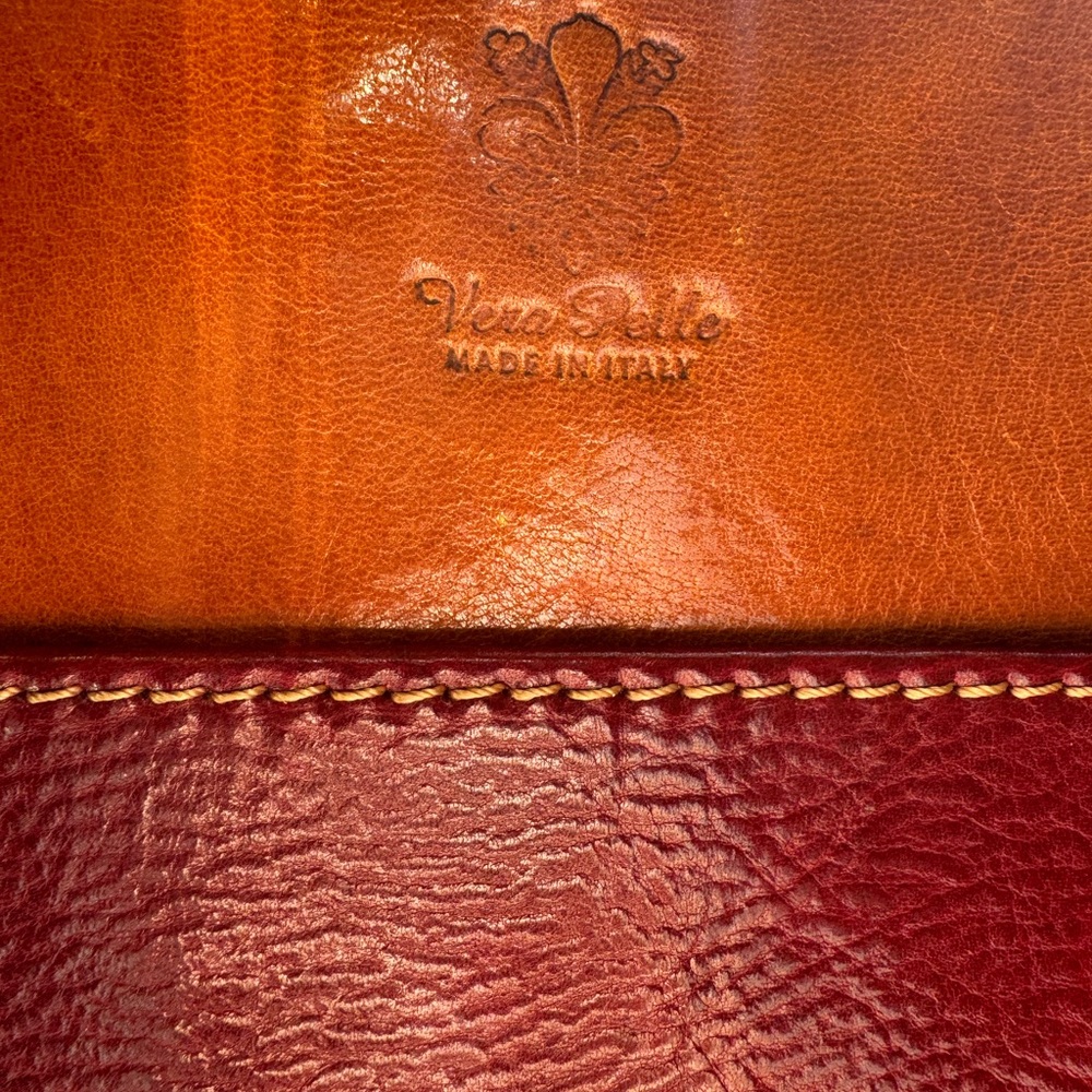 Vera Pellle made in Italy leather bag